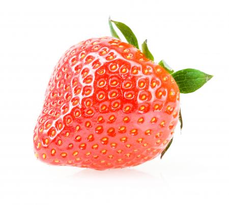 Delicious red strawberry