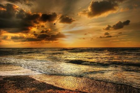 Denmark Beach at Sunset