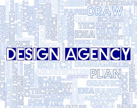 Design Agency Means Artwork And Creative Agents