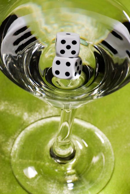 Dices cocktail
