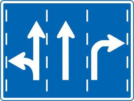 Direction Road Sign