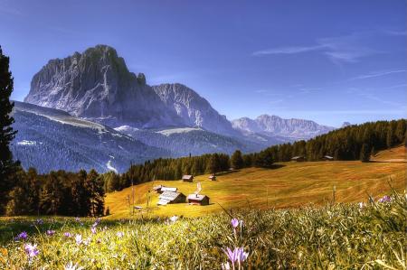 Dolmites Mountain Range