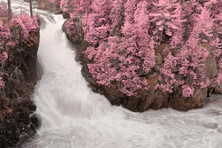 Dorwin Falls - Pink Fantasy HDR
