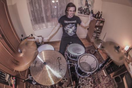 Drum training on fisheye