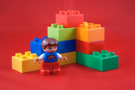 Duplo lego toy blocks