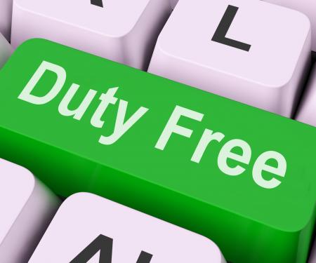 Duty Free Key Means Tax Free