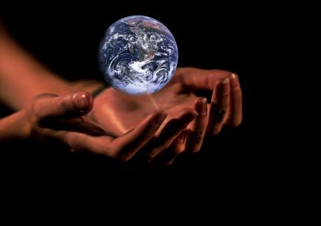 Earth in the Hands