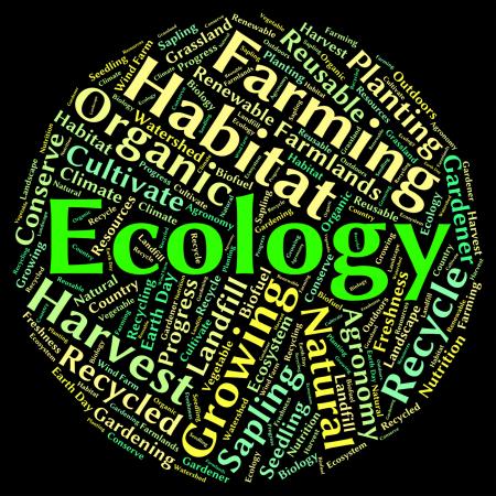 Ecology Word Indicates Protected Protection And Earth