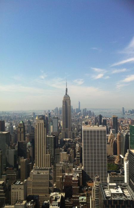 Empire State Building Under Blue Sky