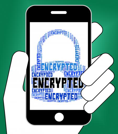 Encrypted Word Means Encryption Words And Password