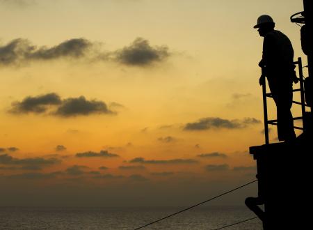 Engineer on the Boat