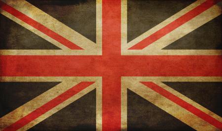 England Grunge Flag