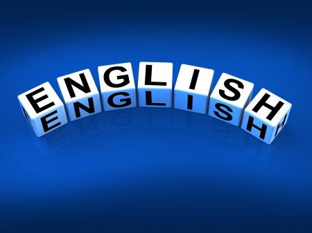 English Blocks Refer to Speaking and Writing Vocabulary from England