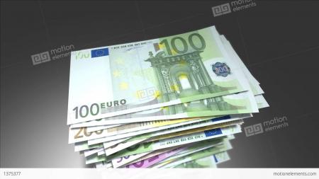 Euro bills