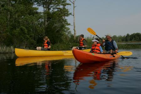 Family Canoeing