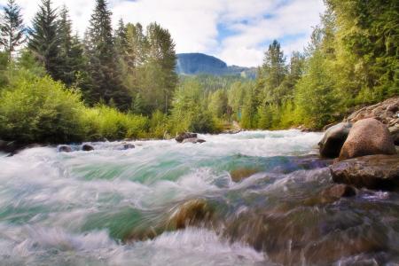 Fast Moving Water