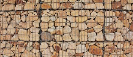 Fence with Stones Inside