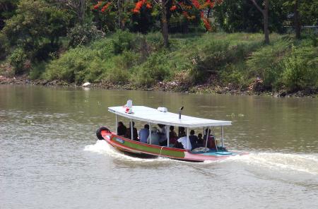 Ferry Boat on the Chaoi Phraya River