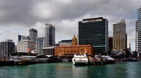 Ferry Building and Terminal.Auckland.