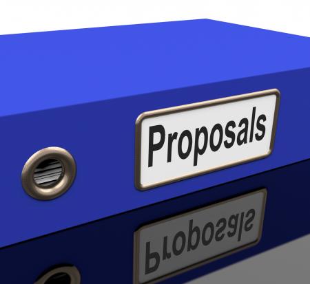 File Proposals Means Project Management And Administration