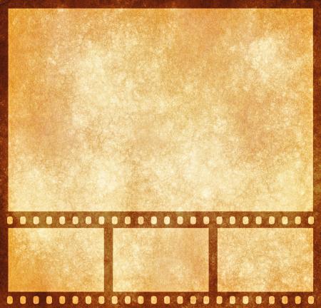 Film Strip Grunge Template