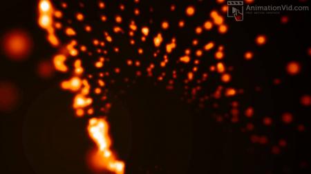 Fire Balls Background