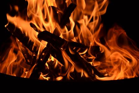 Fire - Burning Wood