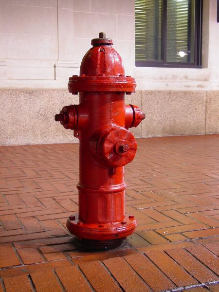Old water hydrant