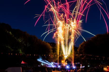 Fireworks during Night Time