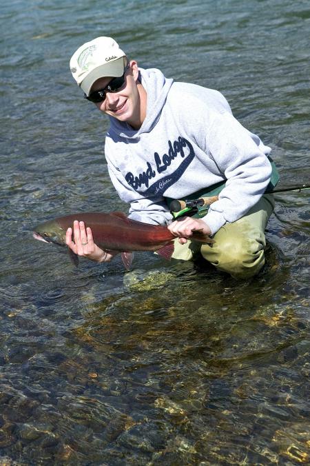 Fisherman with the Catch