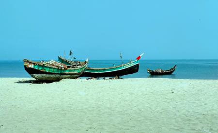 Fishing Boat, Saint Martin's Island, Teknaf, Cox's Bazar