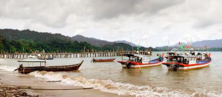 Fishing boats Malaysia.