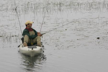 Fishing in the River