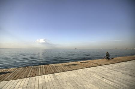 Fishing on the Dock