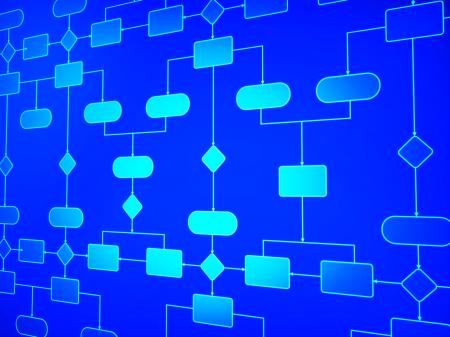 Flow Diagram Indicates Flowchart Schematic And Structure