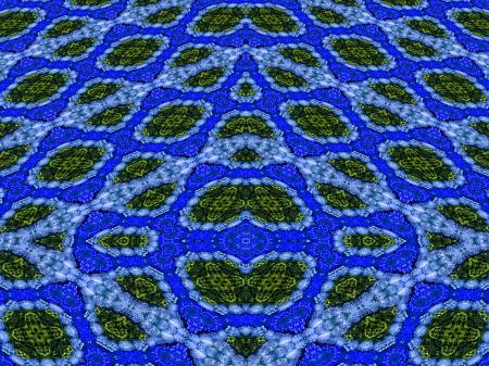 Flower garden abstract