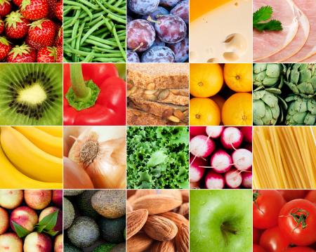 Food collage