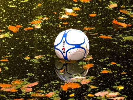 Football in the Pond