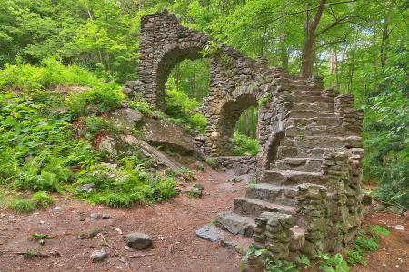 Forest Castle Ruins - HDR
