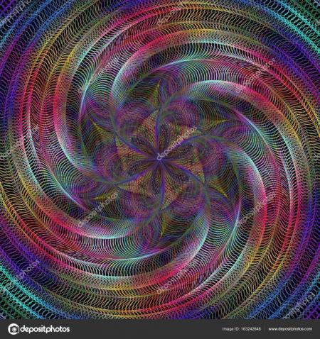 Fractal Spiral Design