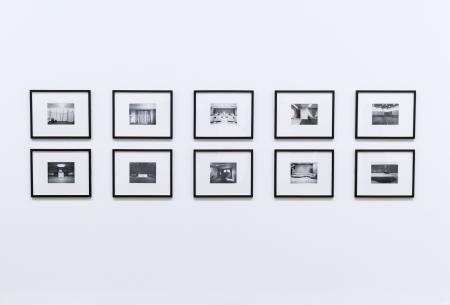 Frames on White Background