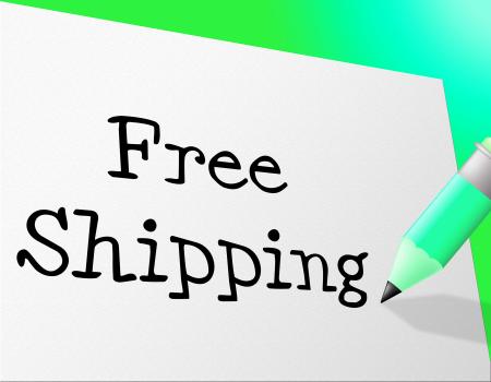 Free Shipping Indicates No Cost And Delivery