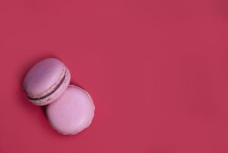 French macaroons dessert cookies