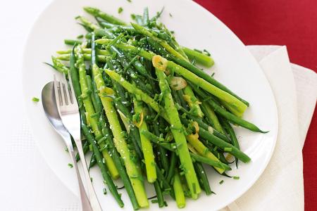 Fresh Asparagus Dish