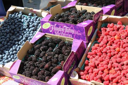 Fresh Berries Stall