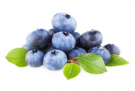 Fresh blueberries