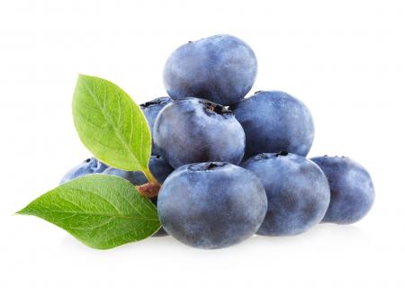 Fresh blueberries