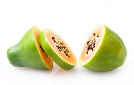 Fresh papaya fruit