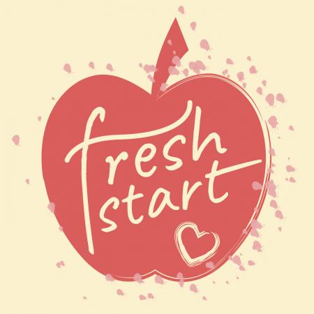 Fresh Start Apple Means Beginnings Future And Rejuvenating