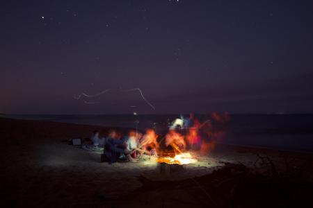 Friends at the Beach